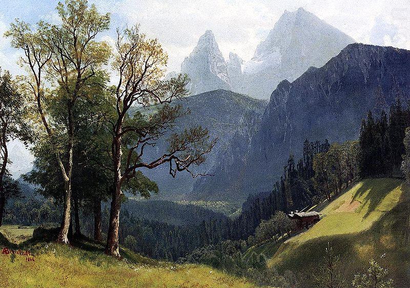 Albert Bierstadt Tyrolean Landscape china oil painting image